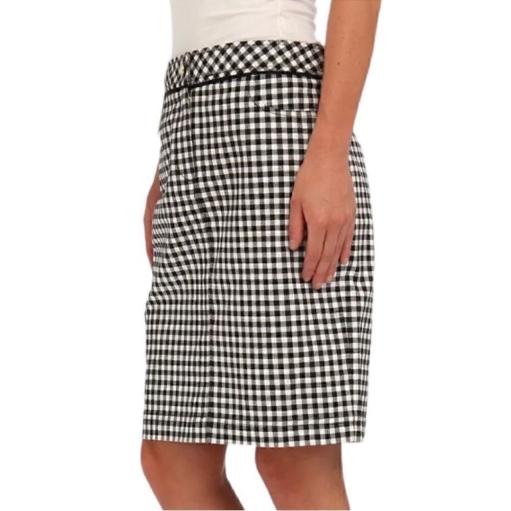 Jones New York Black & White Skirt(Size 8)